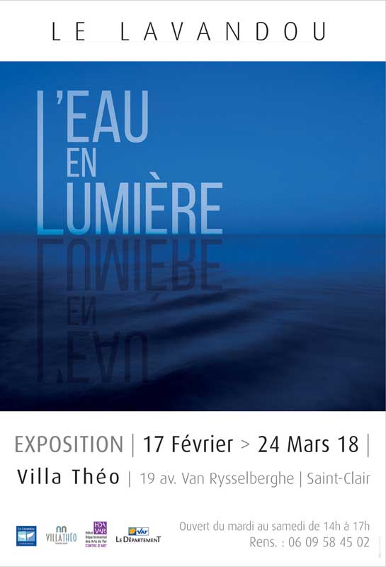 “L’eau en lumière”, la nouvelle exposition présentée à la Villa Théo